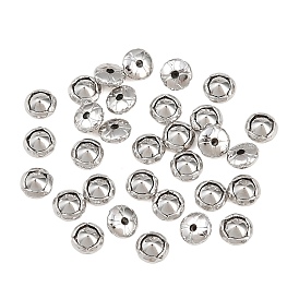 Латунные гайки, спинки для серьги, плоские круглые с цветочным узором, без кадмия, без никеля и без свинца