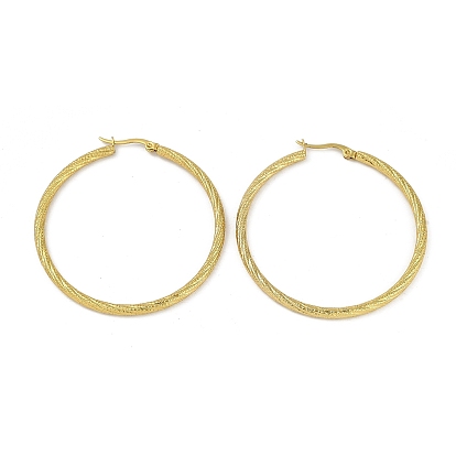 Вакуумное покрытие pvd 201 серьги-кольца из нержавеющей стали для женщин, с 304 штифтов из нержавеющей стали, круглые кольца