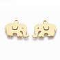 201 Stainless Steel Charms, Elephant