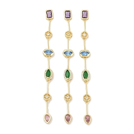 Латунные микро проложить кубического циркония большие кулоны, стойки покрытие, без кадмия и без свинца, прочное покрытие