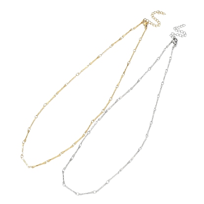 304 нержавеющая сталь бар ссылку цепи ожерелья