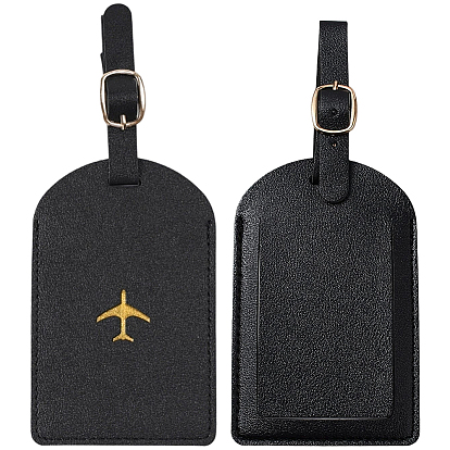 Багажные бирки из ПВХ, прямоугольные