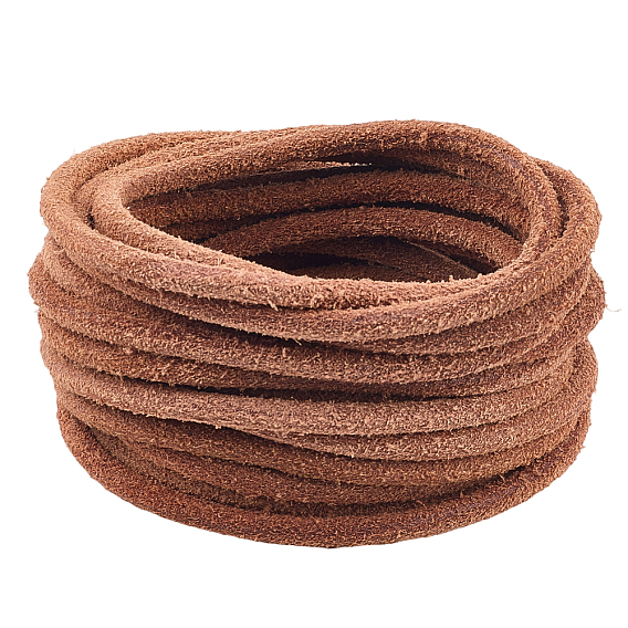 5 шнур из матовой коровьей кожи своими руками, аксессуары для одежды, круглые