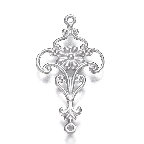 304 соединительные звенья нержавеющие, цветок