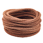 5 шнур из матовой коровьей кожи своими руками, аксессуары для одежды, круглые