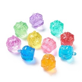 Crown Acrylic Transparent Cabochons, Decorate Accessories
