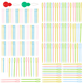 Вязальные наборы, включая спицы для пряжи из АБС-пластика, пластиковые нитевдеватели