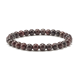 Natural Mixed Stone Round Beads Stretch Bracelet, Reiki Bracelet for Women