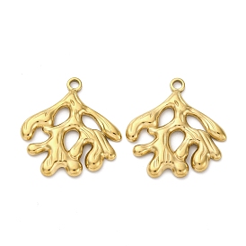 304 подвески из нержавеющей стали, ионное покрытие (ip), подвеска коралловой ветки