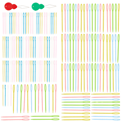 Вязальные наборы, включая спицы для пряжи из АБС-пластика, пластиковые нитевдеватели