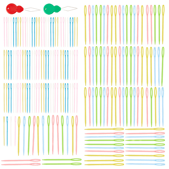 Вязальные наборы, включая спицы для пряжи из АБС-пластика, пластиковые нитевдеватели