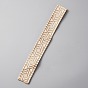Rhombus Pattern Polyester Woven Belt Ornament Accessories, for Costume, Cowboy Hat, Bend Brim Fedora Hat Decoration