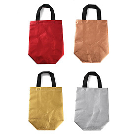Нетканые водонепроницаемые сумки-тоут, Многоразовые сумки для покупок для тяжелых условий хранения, прямоугольные