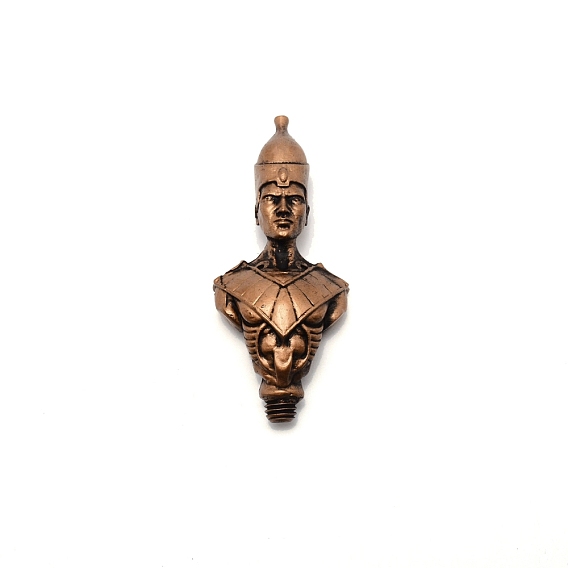Zinc Alloy Handle, for Wax Seal Stamp, Wedding Invitations Making, Pharaoh Shape