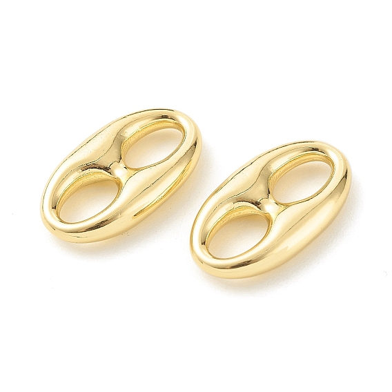 Экологически чистые соединители из латуни, долговечный, без кадмия и без свинца, кофейный боб