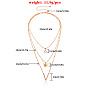 Fashionable Multi-layer Butterfly Crystal Letter Pendant Necklace for Women
