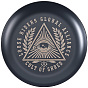 430 Stainless Steel Wiccan Altar Plate, Witchcraft and Sorcerer Tarot Supplies