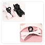 Double-sided Ribbon Bowknot Plastic Claw Hair Clips, For Thick Thin Hair