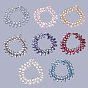 Electroplate Glass Beads Strands, Rhombus