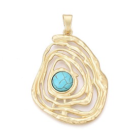 Большие подвески из сплава и смолы, слеза, без кадмия и без свинца, стойки покрытие