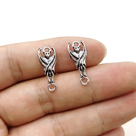 Тибетский стиль сплава цинка подвески, готические чары моли