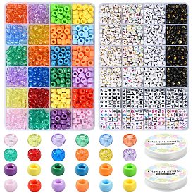 DIY-Sets zur Schmuckherstellung für Armbänder aus Acrylperlen
