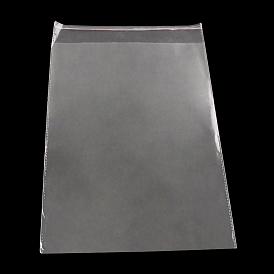 OPP Cellophane Bags, Rectangle, 37x24cm, Unilateral Thickness: 0.035mm