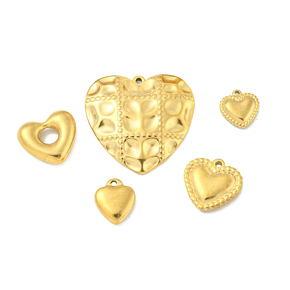 Ионное покрытие (ip) 304 подвески из нержавеющей стали, шарма сердца