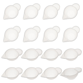 Силиконовые разделительные чашки с антипригарным покрытием, чашки для смешивания, мини мерные стаканчики, для смешивания заливочной эпоксидной смолы, инструменты для изготовления эпоксидной смолы своими руками