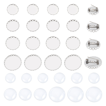 Заготовка купола своими руками 304 набор для изготовления броши из нержавеющей стали