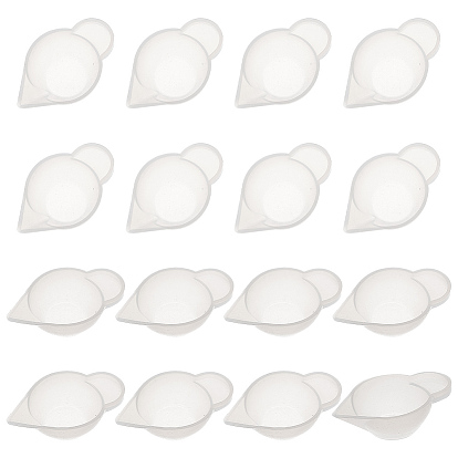 Силиконовые разделительные чашки с антипригарным покрытием, чашки для смешивания, мини мерные стаканчики, для смешивания заливочной эпоксидной смолы, инструменты для изготовления эпоксидной смолы своими руками