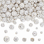 150 шт. 5 стиль, полимерная глина, бусины со стразами, паве, pave disco бусины, круглые