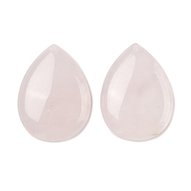 Природного розового кварца подвески, слезинки