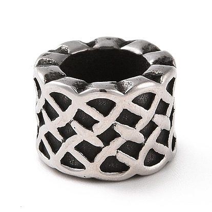 304 из нержавеющей стали европейские шарики, бусины с большим отверстием, колонка