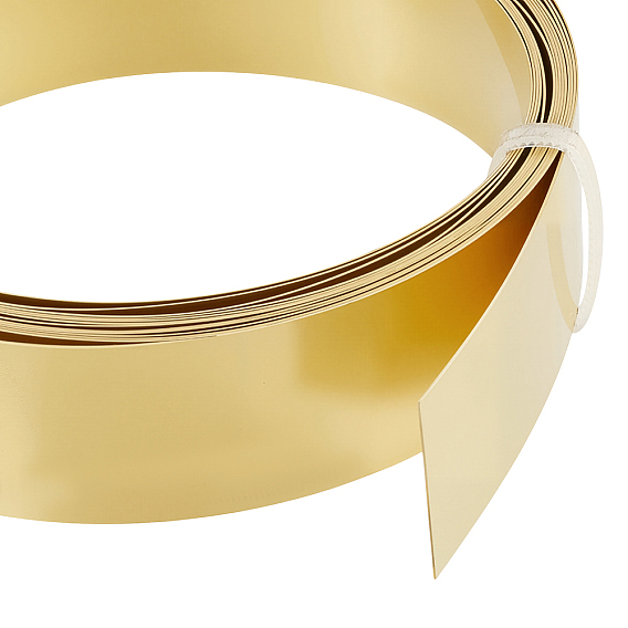 Плоская латунная проволока, для diy craft