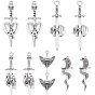 40 шт 5 подвески из сплава в тибетском стиле, разнообразные