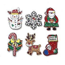 Christmas Theme Acrylic Pendants