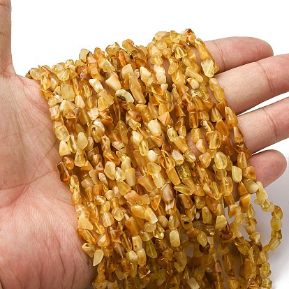 Янтарные шарики нити, самородки