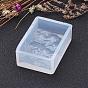Rectangle Shape DIY Silicone Molds, Resin Casting Molds, For UV Resin, Epoxy Resin Jewelry Making