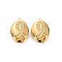 Brass Locket Pendants, Photo Frame Charms for Necklaces, Nickel Free, Oval