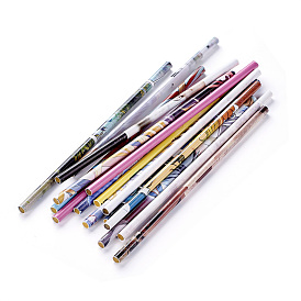 Rhinestone Picking Pencils, Diameter: 6~7.5mm, Length: 8.5 inch
