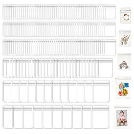 6 стили ПВХ антиокислительные пакеты с застежкой-молнией, прозрачный чехол для хранения ювелирных изделий с защитой от потускнения, прямоугольные