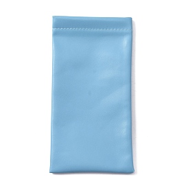 Étui à lunettes en simili cuir pu, pour lunettes, protecteur de lunettes de soleil, sac de rangement multifonctionnel