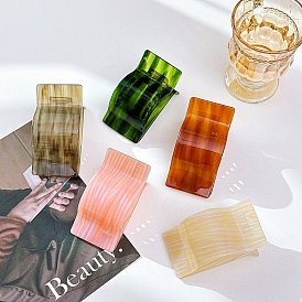 Cellulose Acetate Claw Hair Clips, for Girls Women Thick Hair
