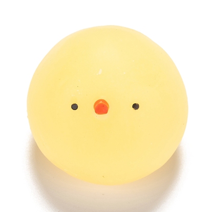 Мягкая игрушка для снятия стресса в форме цыпленка, забавная сенсорная игрушка непоседа, для снятия стресса и тревожности