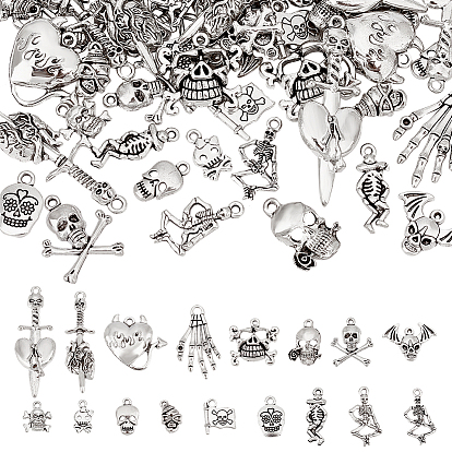 72 шт 18 подвески из сплава в тибетском стиле, разнообразные