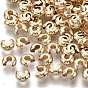 Brass Crimp Beads Covers, Nickel Free