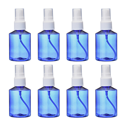 Refillable PET Plastic Spray Bottles, Empty Pump Bottles for Liquid