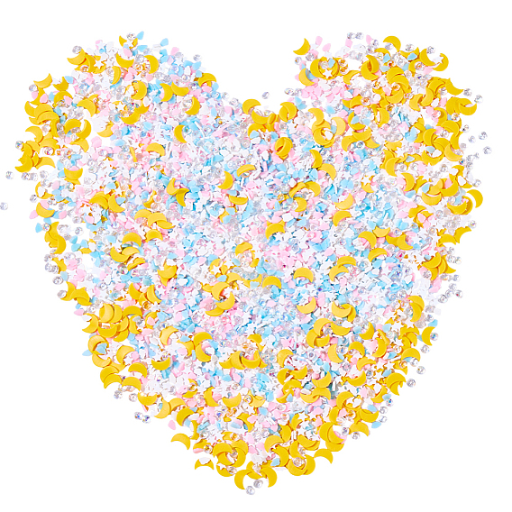 100г полимерных глинистых кабошонов, ногтей декоративные аксессуары, разнообразные