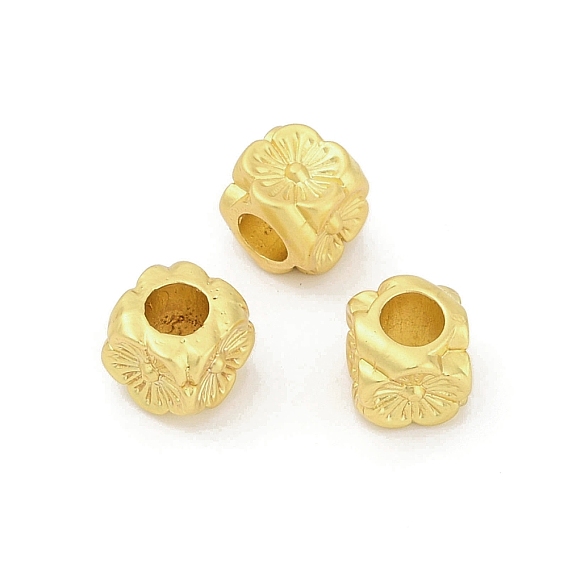 Сплавочные бусины, без кадмия и без свинца, цветок